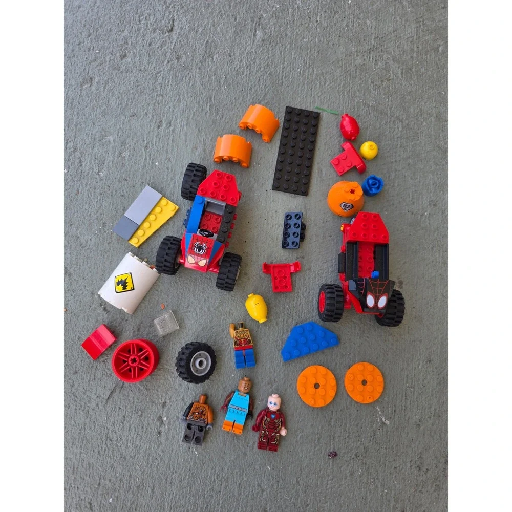 LEGO Marvel Super Heroes Spider-Man Miles Morales Iron‎ Man Minifigures Parts D1
